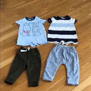 4 pieces of baby outfits for one price